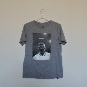 Air Jordan Grey Tee Shirt Medium